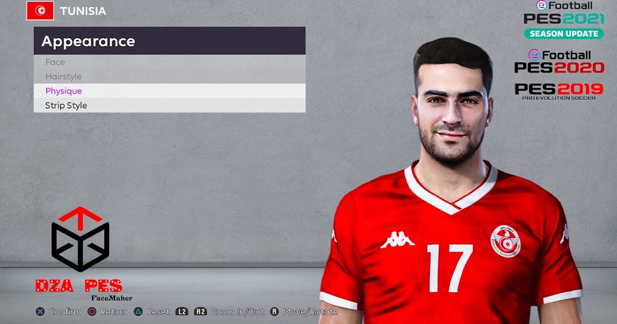 Pes 2020 Faces Hamza Mathlouthi By Dzayer Pes Soccerfandom Com Free Pes Patch And Fifa Updates