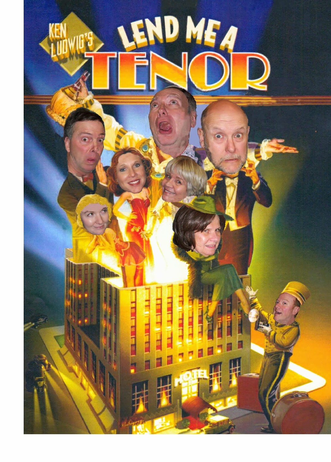 Iowa Theatre Lend Me a Tenor Cast