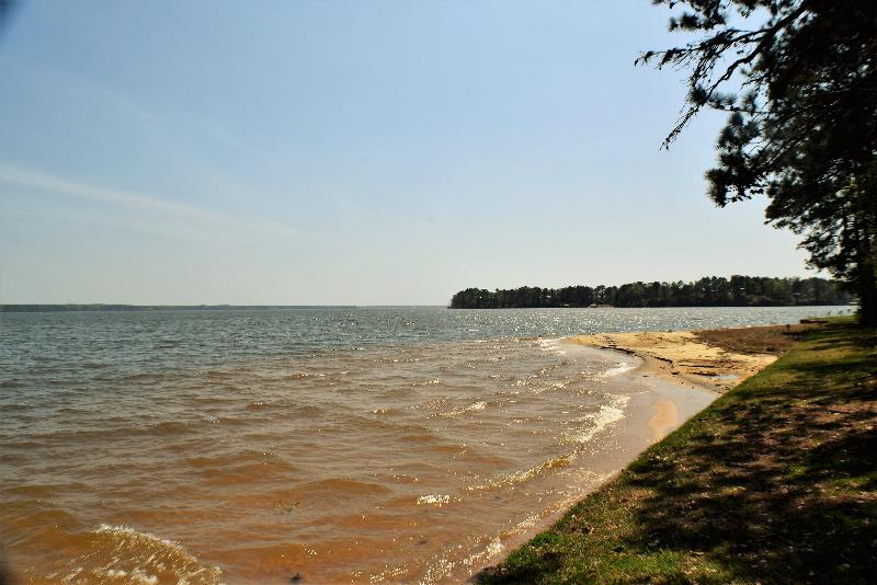 High Tide And Green Grass White Oak Creek Campground Eufaula, Alabama