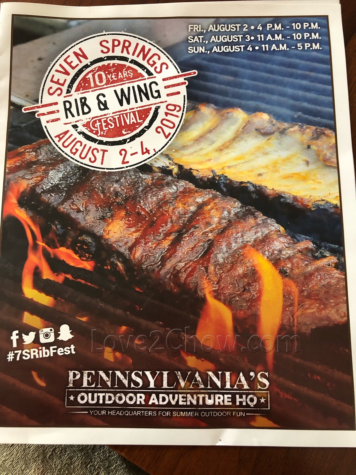 A Decade of Rib & Wing Fests at Seven Springs Love2Chow