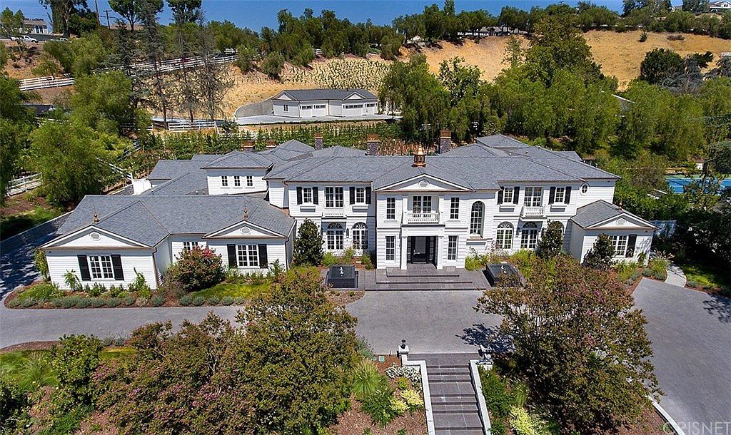 13,000 Square Foot Cape CodStyle Mansion In Hidden Hills, CA THE