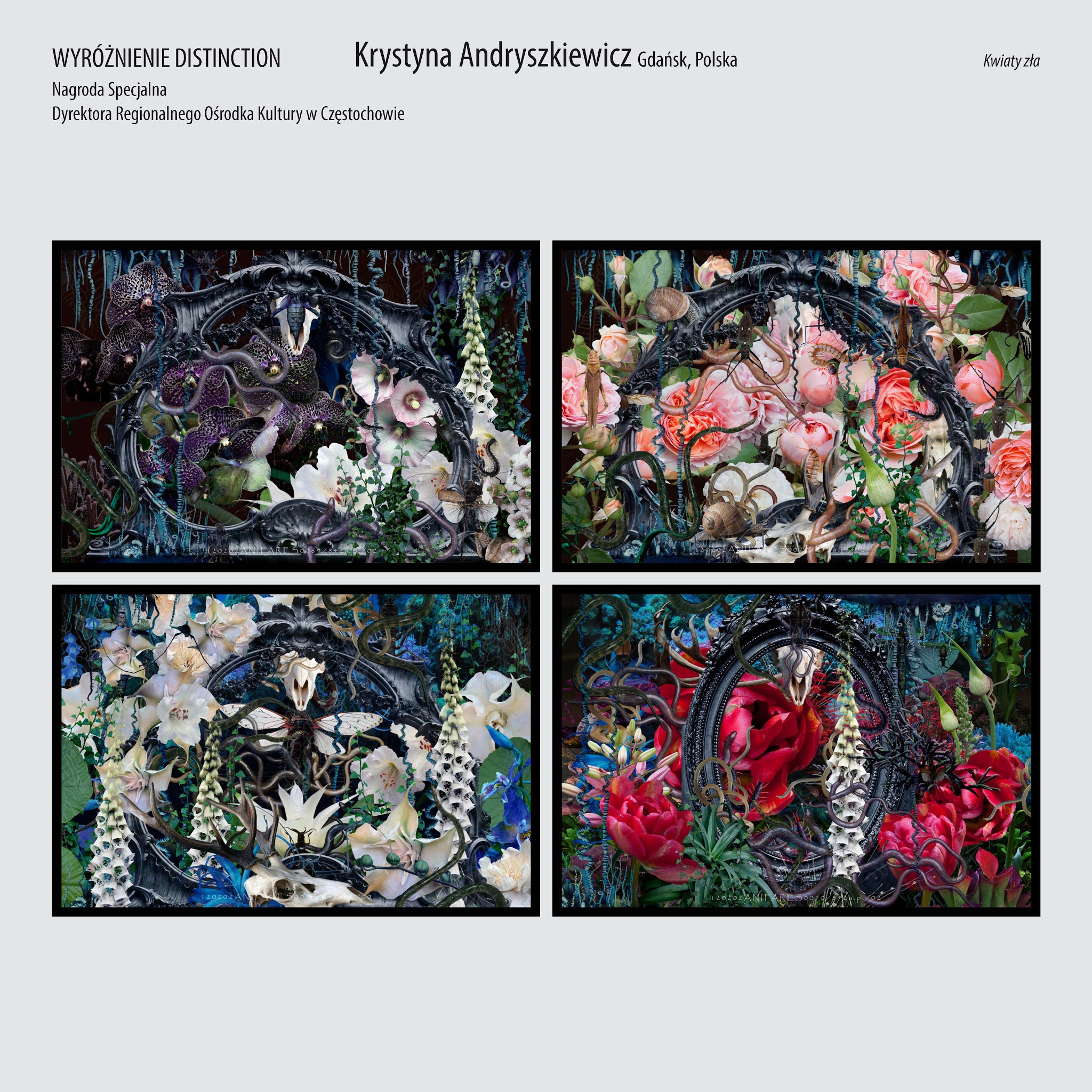 XXIV Międzynarodowy Konkurs Cyfrowej Fotokreacji „CYBERFOTO 2021" (07-28.05.2021), ROK Częstochowa. Kurator: Sławomir Jodłowski