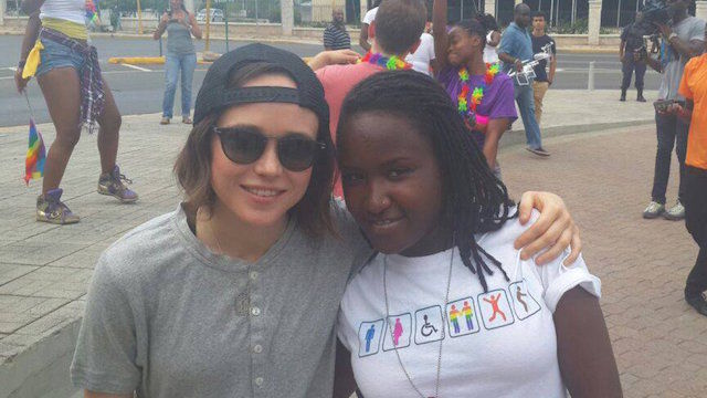 The{gay}tekeepers Ellen Page Attended Jamaica S First