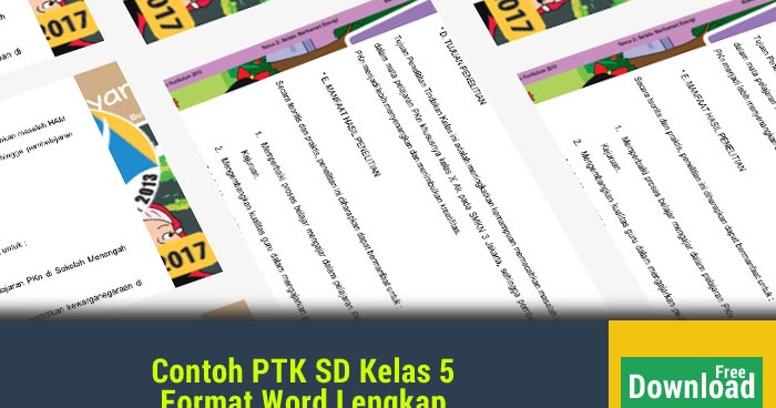 contoh ptk sd kelas 2 pai contoh ptk sd kelas 2 pai