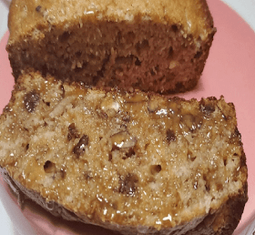 Rum Caramel Banana Bread