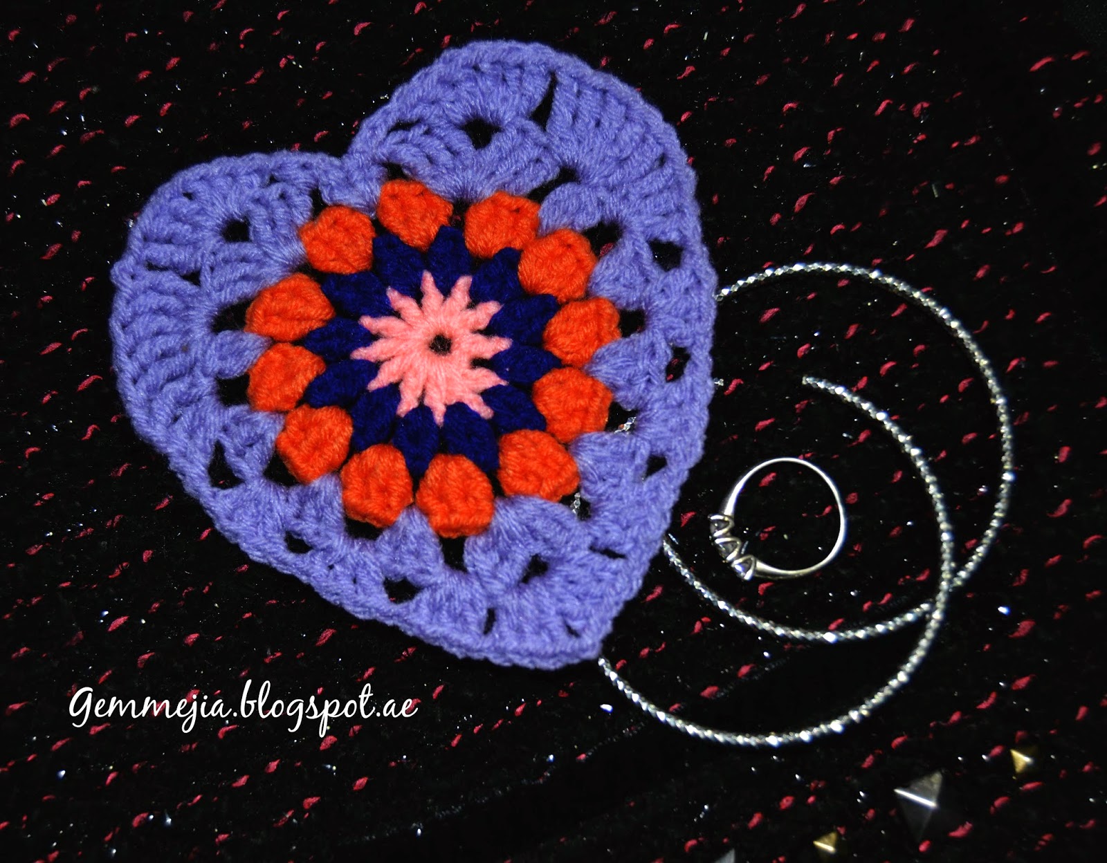 Free Pattern: Heart Crochet - GEMMYBEAR