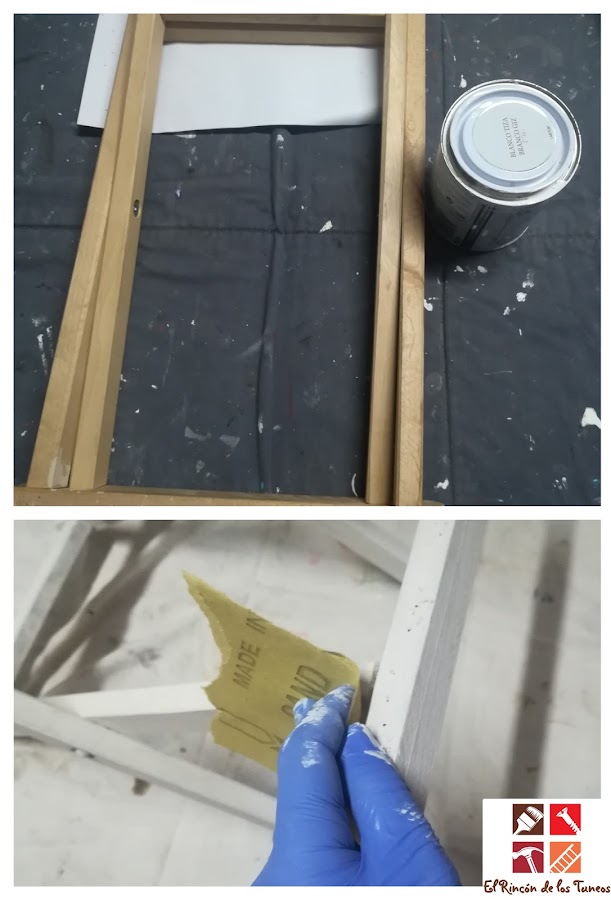 renovar taburete plegable