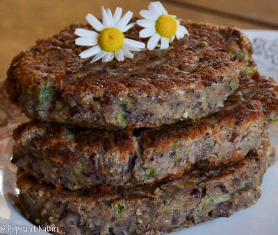Galettes de haricots rouges aux épices pour veggie burger © Popote et Nature Galettes de haricots rouges aux épices pour veggie burger © Popote et Nature
