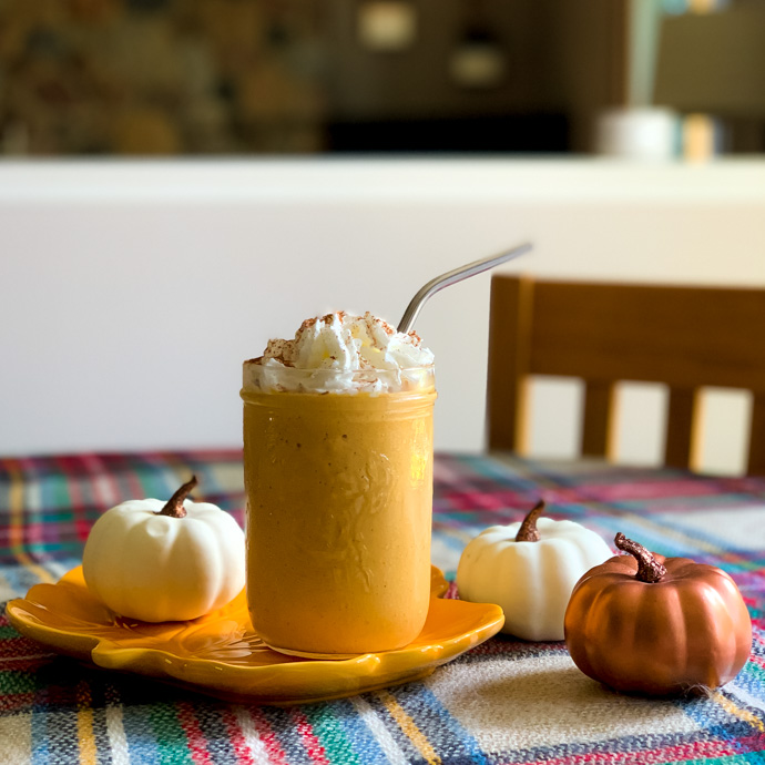 pumpkin spice breakfast smoothie