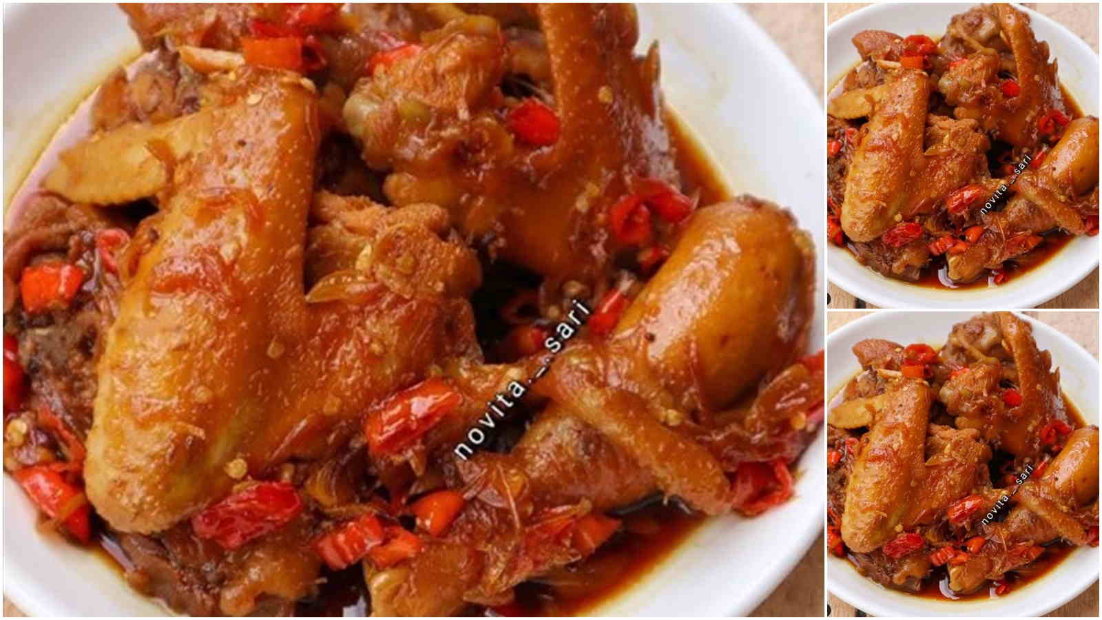 Resep Ayam Kecap Pedas Simpel dan Lezat