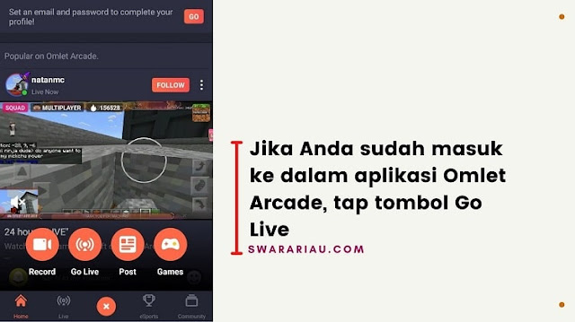 Cara Live Streaming Higgs Domino Island di YouTube dan Facebook via Android