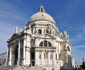 The Baroque church of Santa Maria della Salute