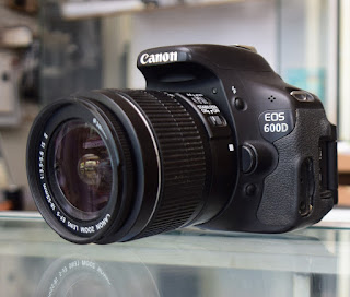 Kamera DSLR Canon EOS 600D Second Malang
