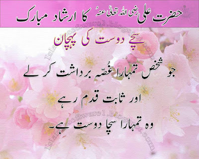 Hazrat Ali (RA) quotes on Friendship 2