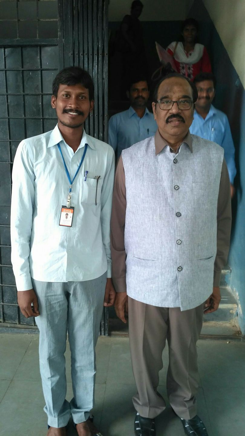 SCHOOL VISITED Dr. Pattabhiram B V PSYCHOLOGIST