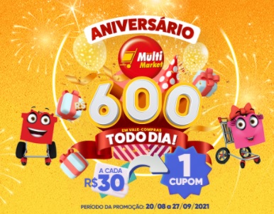 Aniversário Multi Market 2021 Vale-Compra