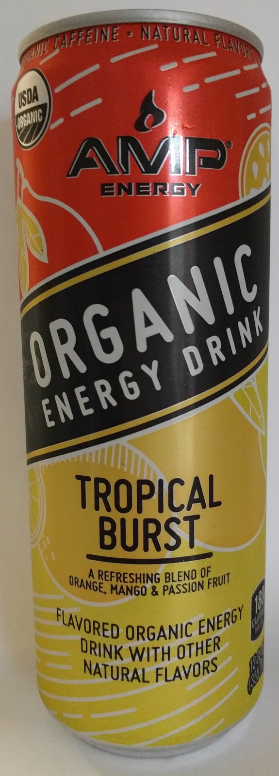Caffeine King AMP Organic Tropical Burst Energy Drink Review