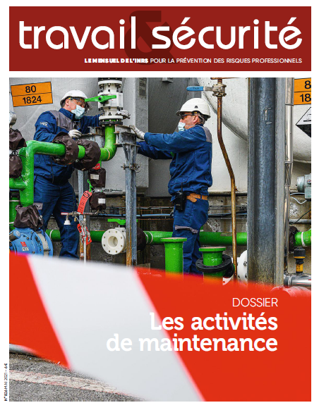 REVUE TRAVAIL ET SECURITE  " Les Activités De Maintenance "  Livres