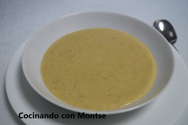 Crema de calabacín sin patata