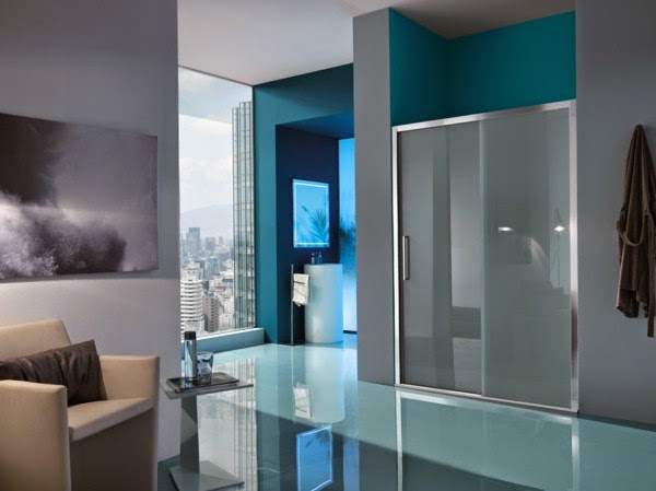 Modern shower cabin for the bathroom!