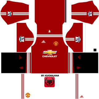 Manchester United Kits 2015/2016 - Dream League Soccer