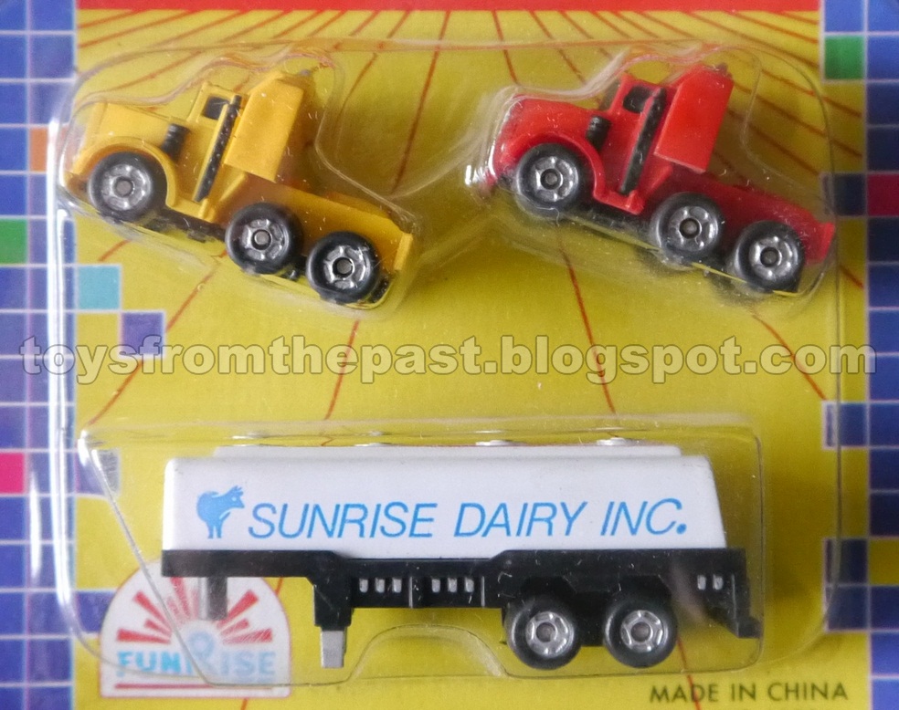 Toys from the Past 971 MICRO ACTION/ FUNRISE BIG RIG TRUCKS (1988)