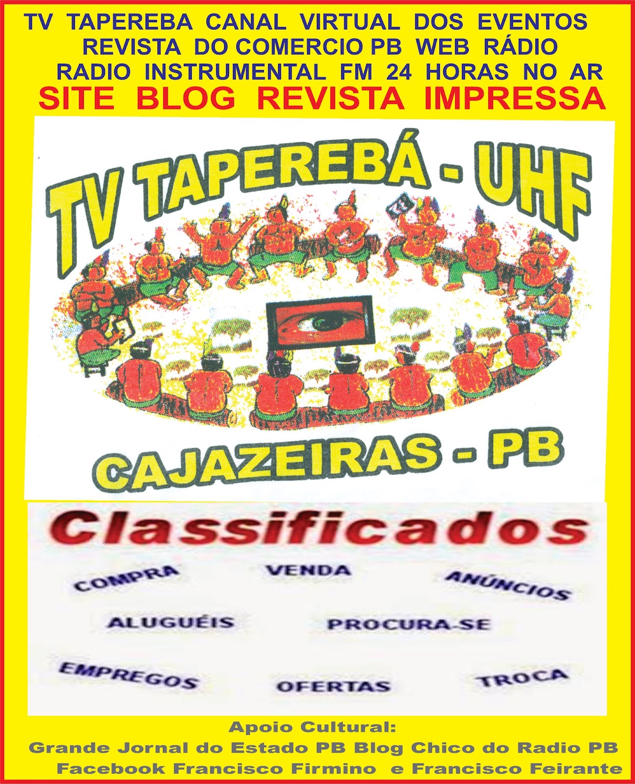 blog  chico do radio pb  banner  do cantal tv  tapereba pb  nov  2021  a nov 2022