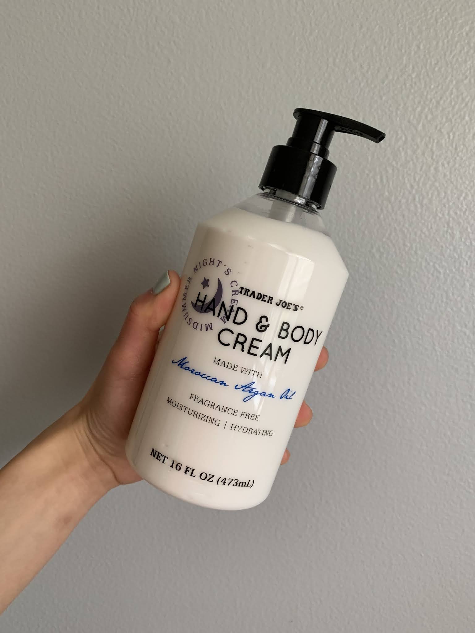 Trader Joe's Midsummer Night's Hand & Body Cream with Moroccan Argan Oil