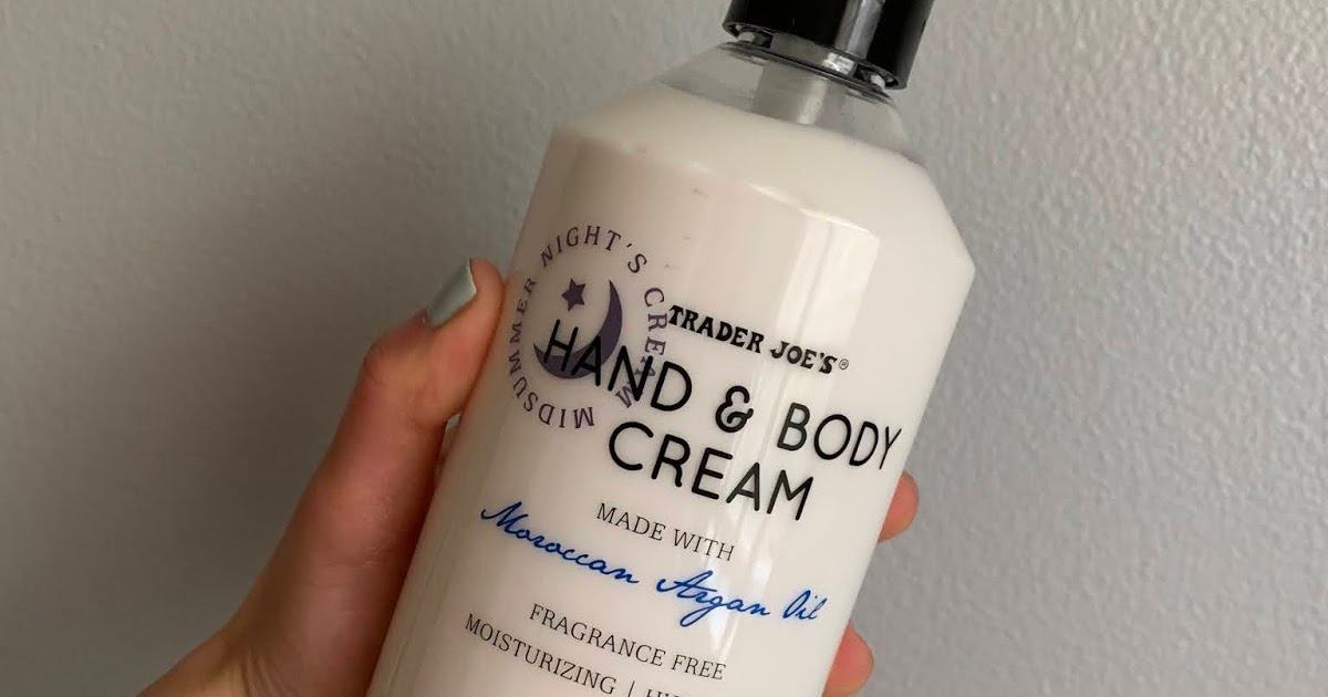 Trader Joe's Midsummer Night's Hand & Body Cream with Moroccan Argan Oil