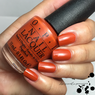 swatch and review of It's a Piazza Cake from opi 2015 venice collection