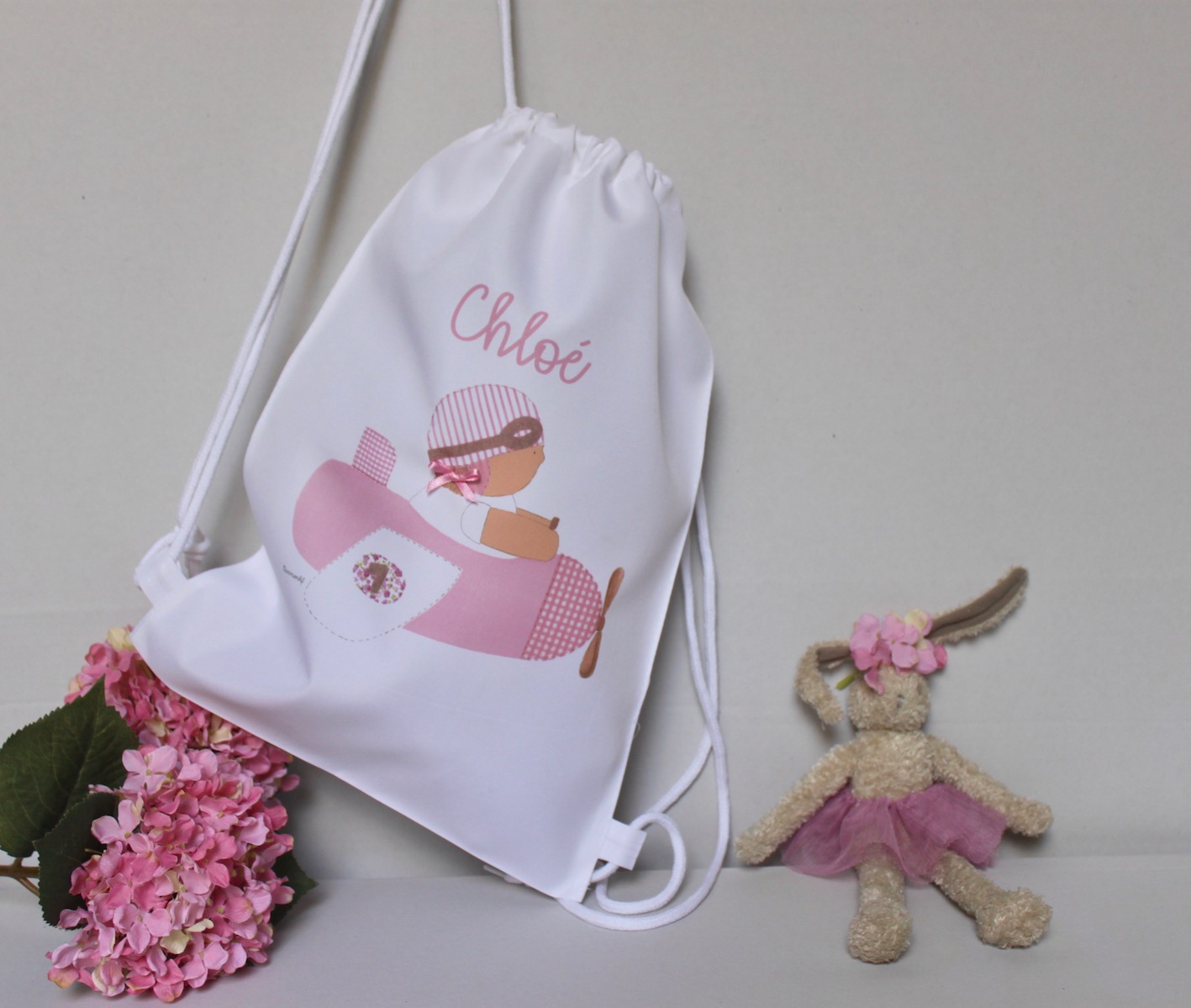 mochilas infantiles personalizadas con nombre (impresas)