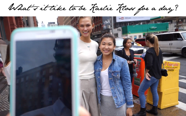 A day in the life of Karlie Kloss