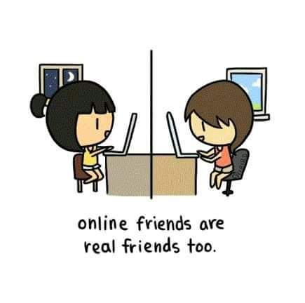 ONLINE FRIENDS ?