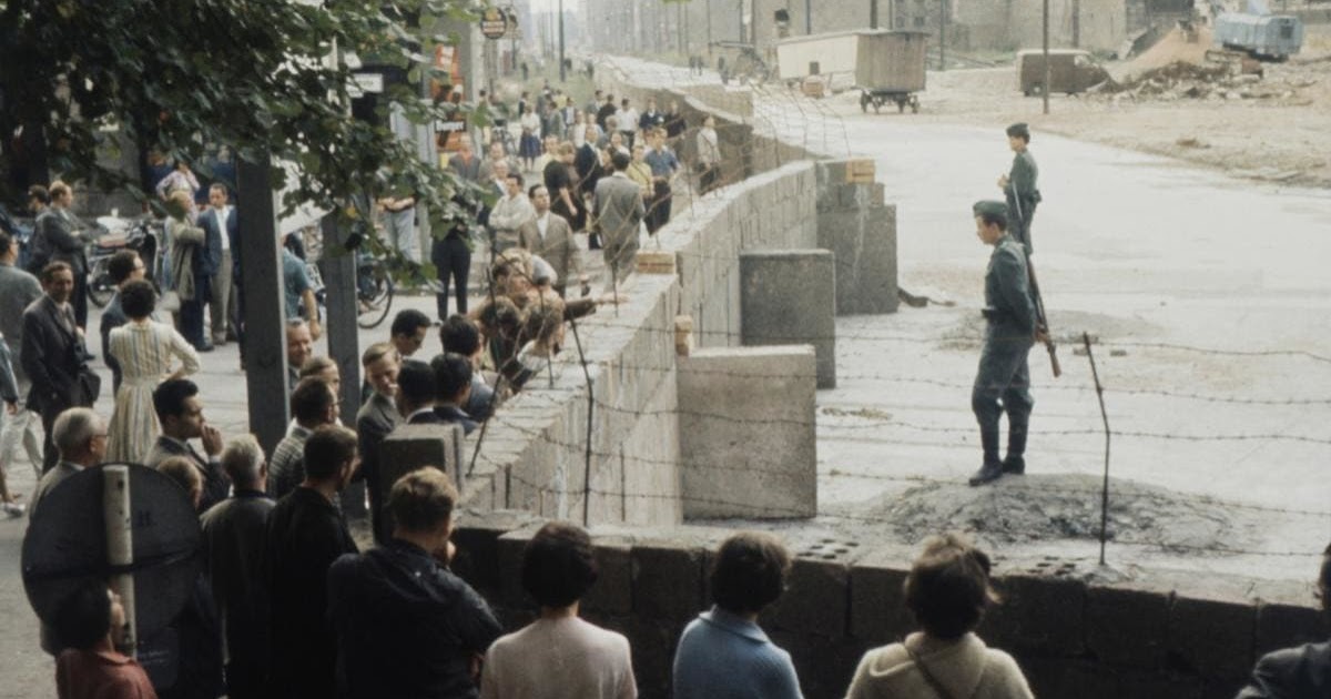 The Berlin Wall came crashing down 30 years ago today, and Ronald