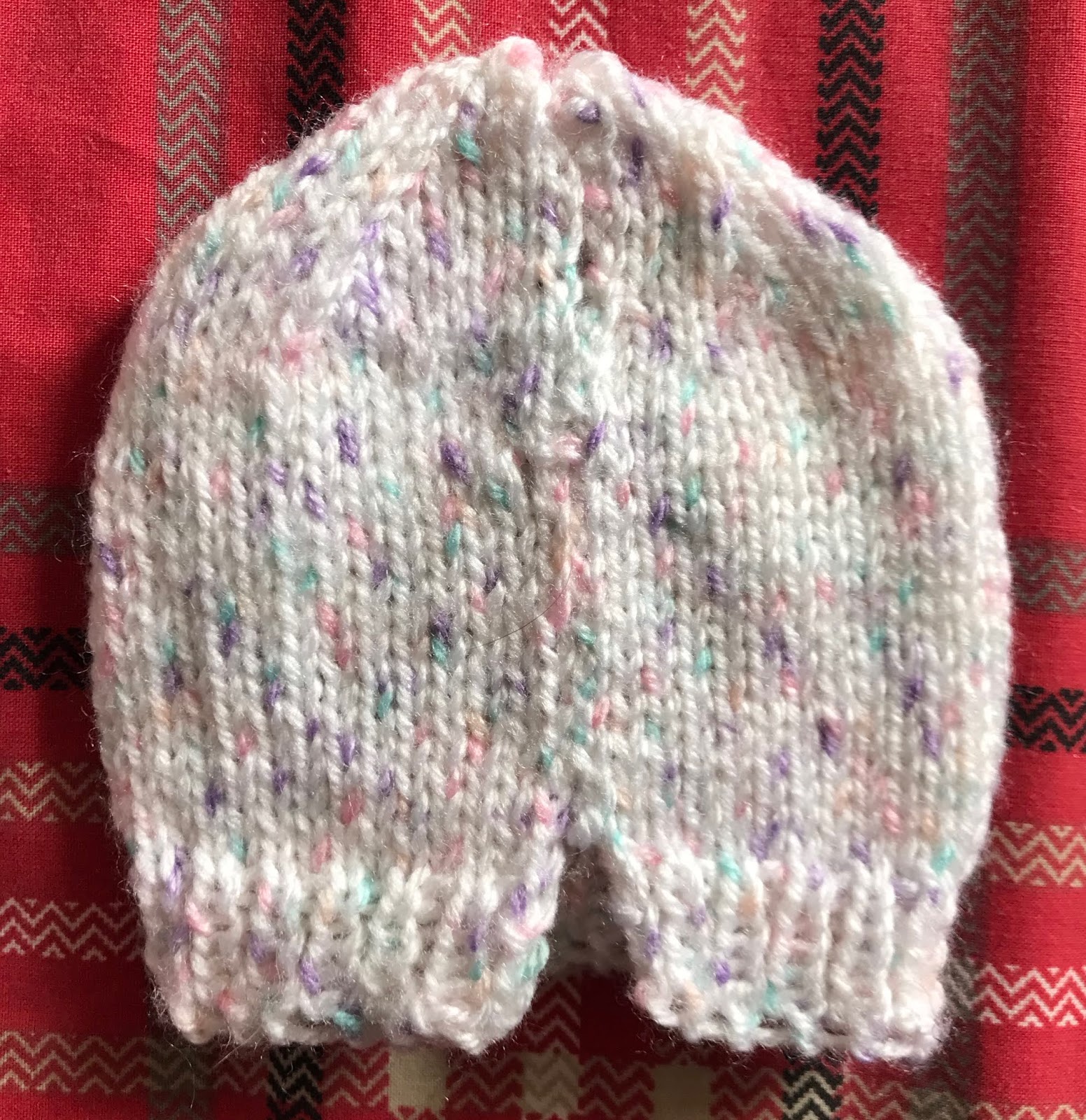 Charity knitting drive baby ventilator hats