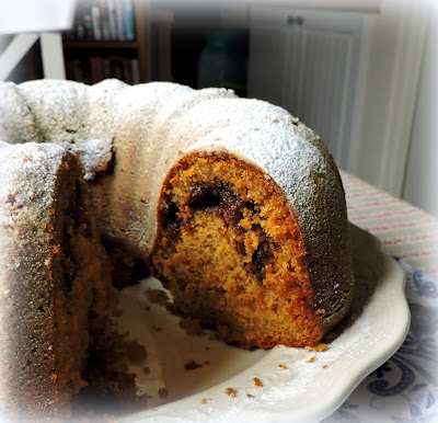 Pumpkin Streusel Cake