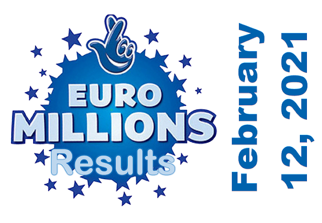 EuroMillions Results for Friday, February 12, 2021 EuroMillions Results for Friday, February 12, 2021