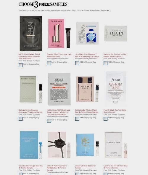 My Beauty Shopping List: Nordstrom: New Free Samples Added Today ...