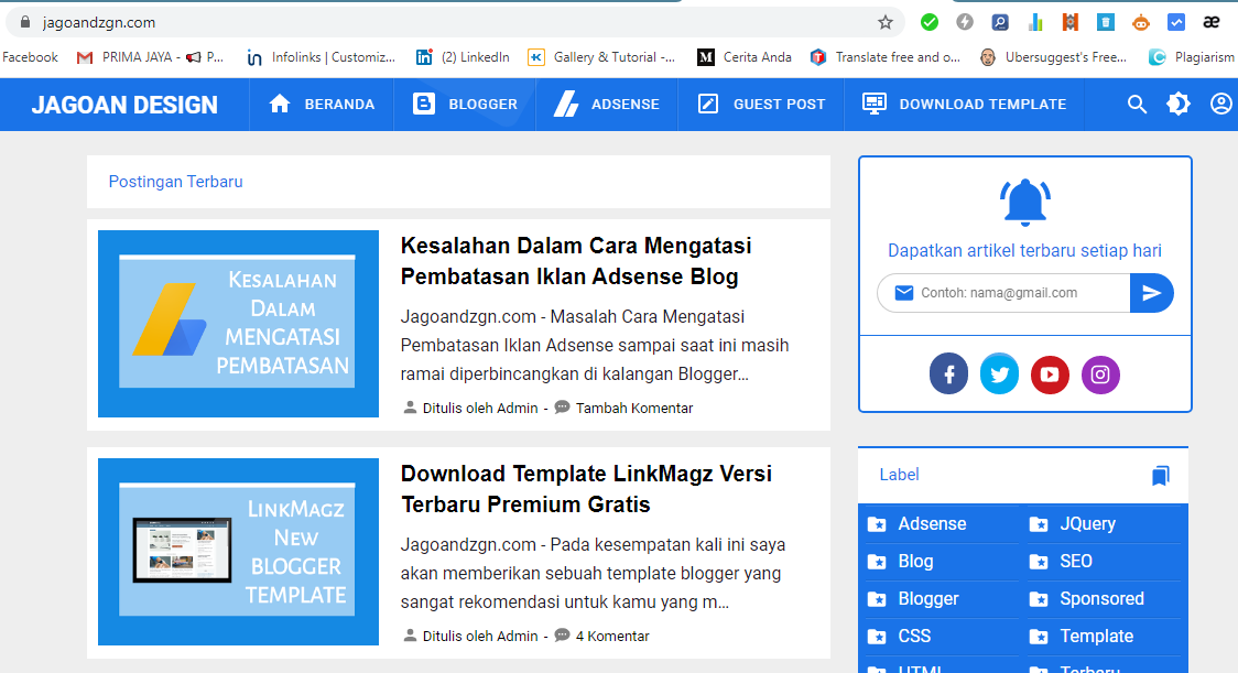 2 Cara Mudah Meningkatkan DA dan PA Blog untuk Blogger Pemula 2 Cara Mudah Meningkatkan DA dan PA Blog untuk Blogger Pemula
