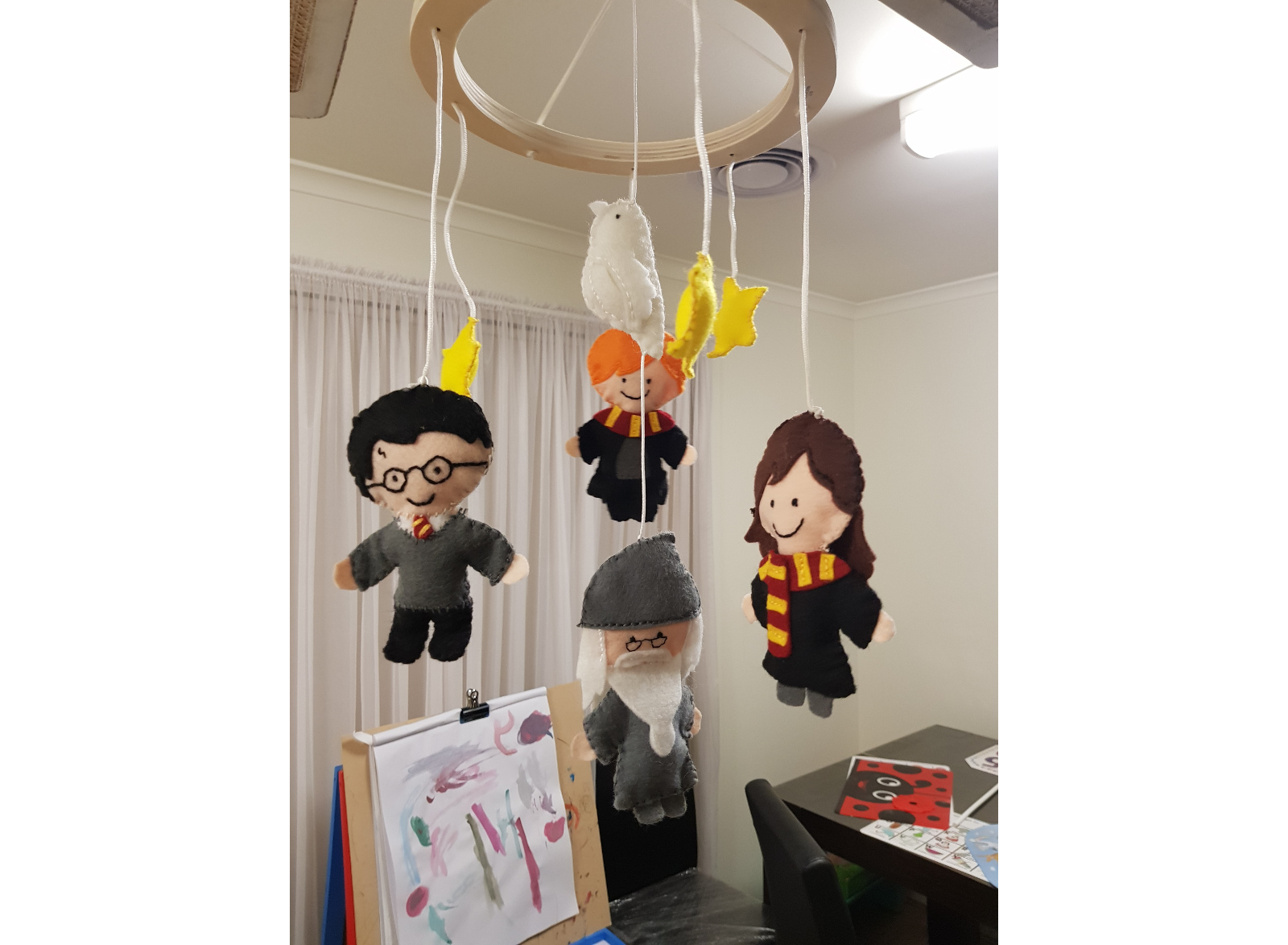 the cozy birdhouse harry potter crib mobile pattern