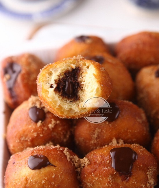 Resep Bomboloni Isi Coklat Just Try Taste