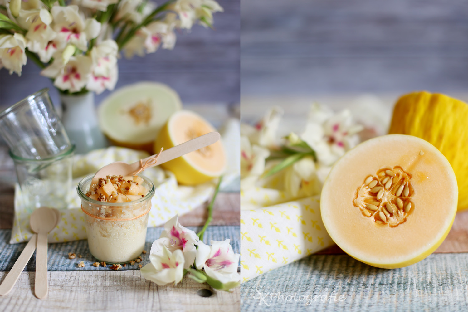 Das perfekte Sommer-Dessert: Frozen Joghurt mit Melone | Alles und Anderes