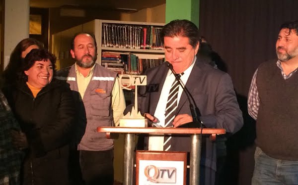 Presidente CNTV recibe Premio a la Libertad de Expresión otorgado por Quilicura TV