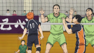 ハイキュー!! アニメ 2期13話 | 角川学園高校 2m 百沢雄大 Hyakuzawa Yudai |HAIKYU!! Karasuno vs Kakugawa