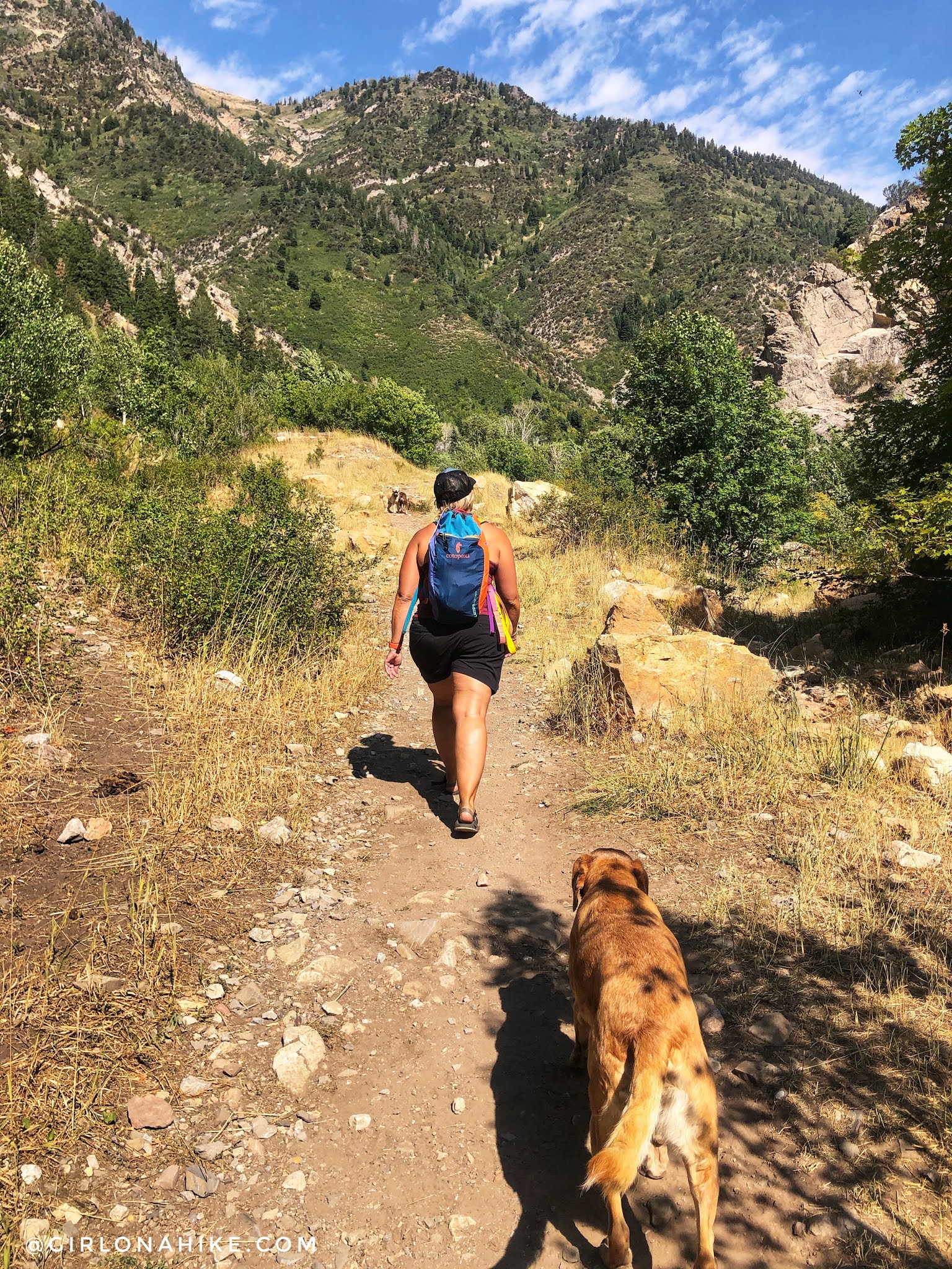 Hiking to Salt Creek Canyon Falls - Girl on a Hike