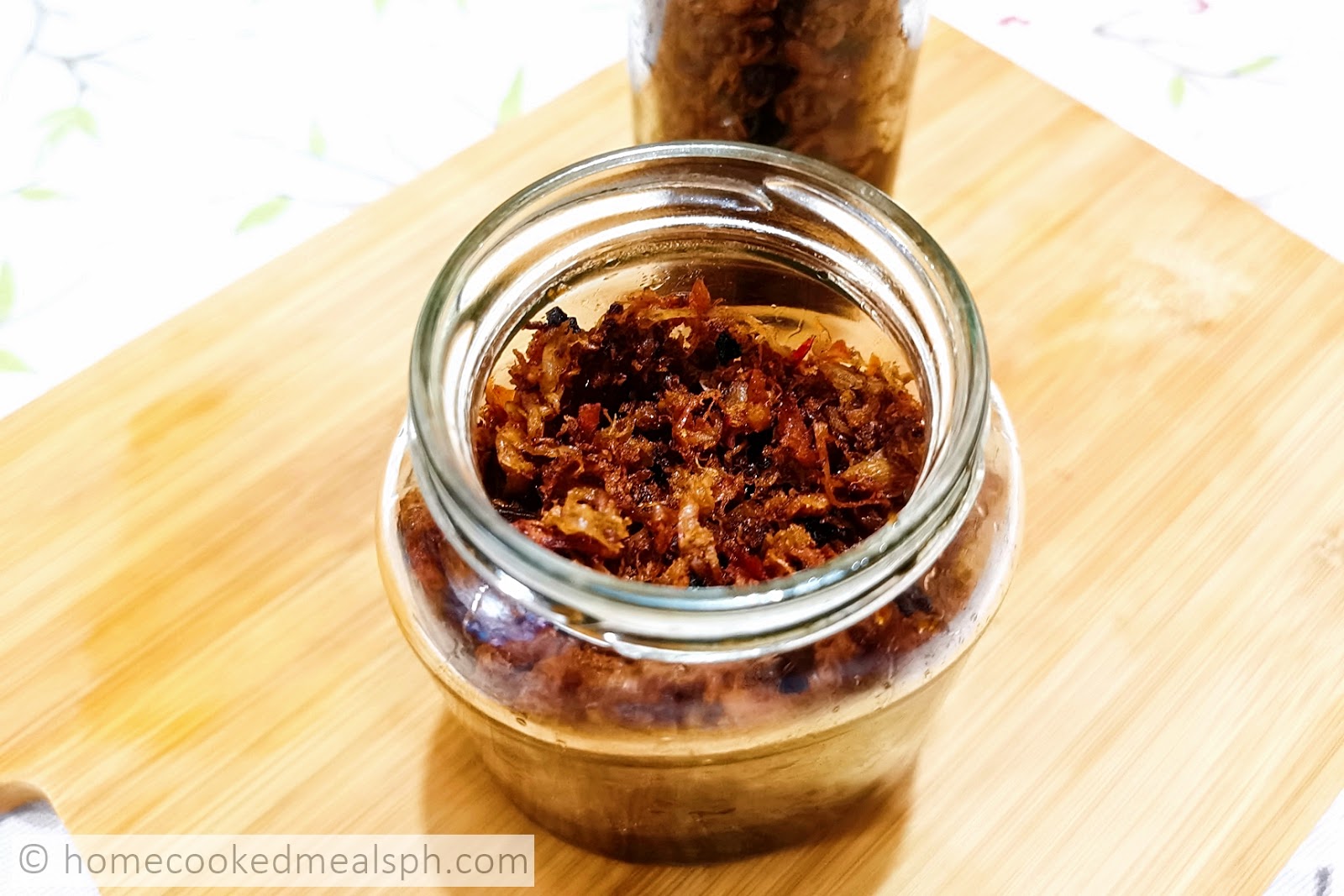 Home Cooked Meals Spicy Crispy Adobo Chicken Flakes Recipe