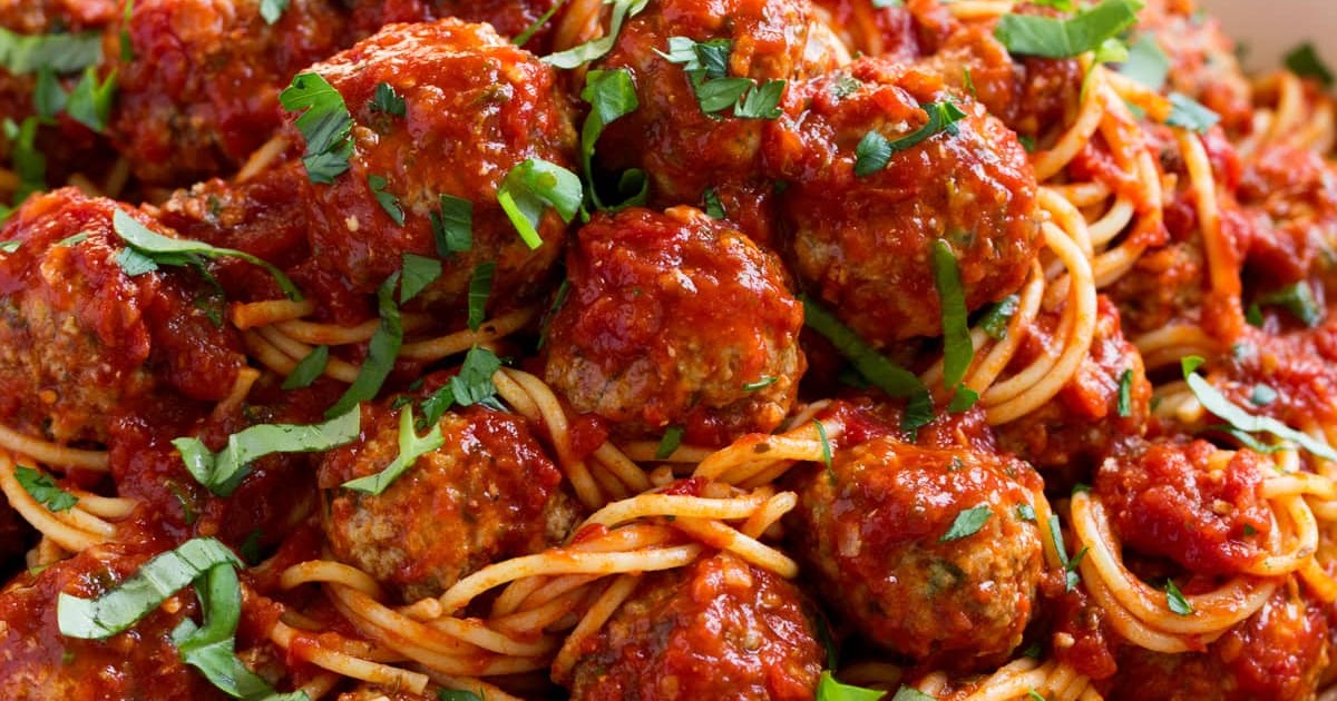 Chef John's Italian Meatballs Baked Italian Meatballs