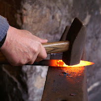 Incandescent steel Incandescent steel