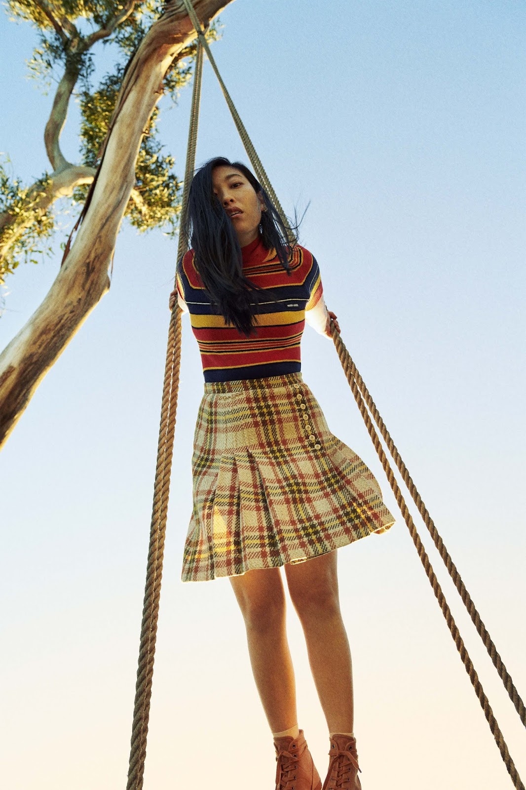 eyval.net : Awkwafina(Nora Lum) - Harper's Bazaar US, February 2021