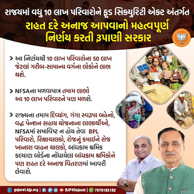 (NFSA) All these 10 lakh families will also get all the benefits of NFSA taken an important decision (NFSA) All these 10 lakh families will also get all the benefits of NFSA taken an important decision